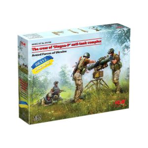 Image de ICM Accessoires et Figurines militaires : Equipage du système antichar Stugna-P