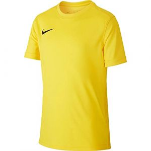 Image de Nike Park VII Jersey SS Maillot Mixte Enfant, Tour Jaune/Noir, FR : M