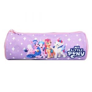 My little pony Trousse scolaire - Violet - Polyester - Zippée - Enfant Fille