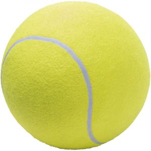 Balle de tennis avec pression balle tennis geante d21cm g