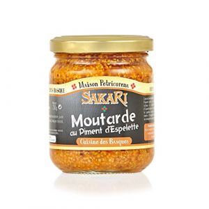 Image de Sakari Moutarde Au Piment D'Espelette 200 G