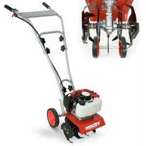 Hecht Jardin 752 Motobineuse Moteur 2 temps Fraiseuse Houe Jardin Houe du cultivateur ?16 couteaux ?14.3 kg ?largeur travail 25cm ?9