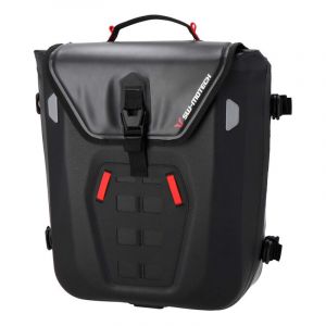 Sw-motech Sacoches cavalières SysBag WP M coté gauche (17-23 litres) complet avec support