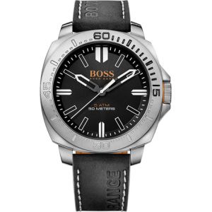 Image de Hugo Boss 1513295 - Montre pour homme avec bracelet en cuir