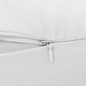 VidaXL Coussin de grossesse en forme de J 54 x 43 cm Blanc