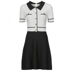 Morgan Robe tricot courte trapèze ecru femme - Taille S
