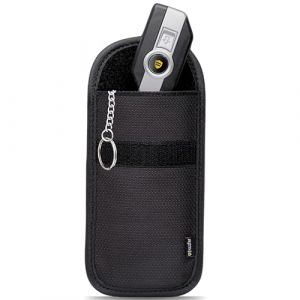 EXOSFER - Etui Anti RFID et Ondes pour Cl&eacute; de Voiture - Pochette Ripstop Medium