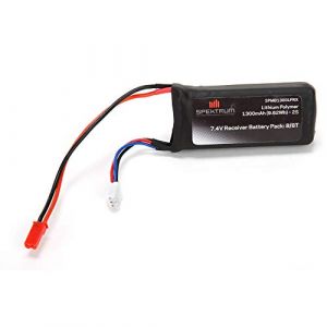 Spektrum 7.4V 1300mAh 2S 5C LiPo Rx Pack w/JST Connector