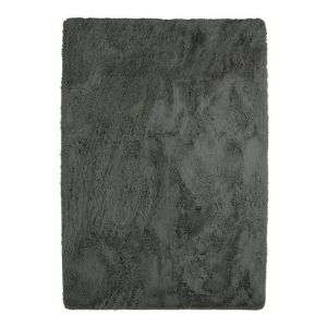 Image de Thedecofactory NEO YOGA Tapis de salon ou chambre - Microfibre extra doux - 225 x 340 cm - Gris foncé