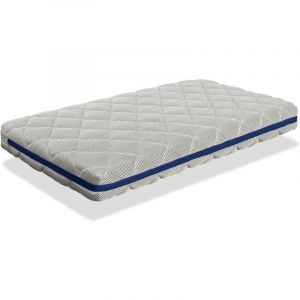 Image de Dormalit Matelas pour lit bebe 60x120 AQUA BREATHAIR 11 CM Noyau 100% Lavable, respirant, Ecologique et recetclabl