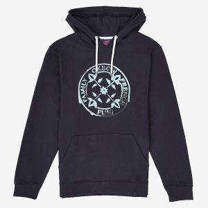 Oxbow P0SAVIOR Sweat à Capuche enfilable Graphique Deep Marine