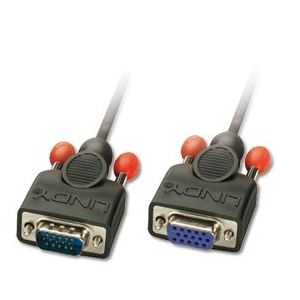 Image de Lindy 31423 - Rallonge VGA sans ferrites m/f 5 m.