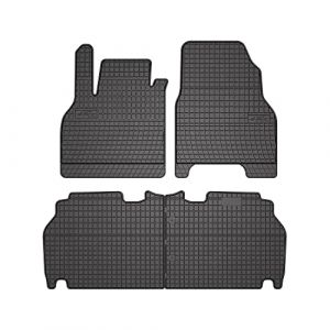 Omac Tapis de Sol pour Renault Kangoo 2007-2021 Caoutchouc Noir