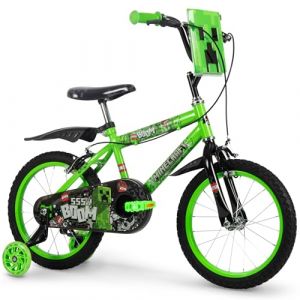 Huffy Minecraft Vélo pour Enfant, Vert, Moyen