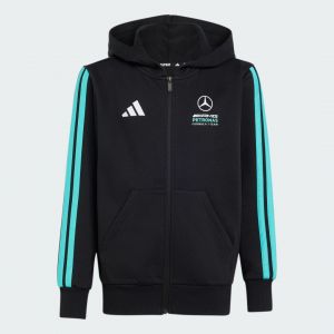 Adidas VESTE &Agrave; CAPUCHE ZIP INT&Eacute;GRAL MERCEDES - AMG PETRONAS FORMULA 1 TEAM DNA