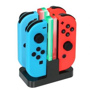 4in1 Chargeur Nintendo Switch Manettes Joy-Con