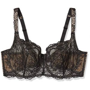 Aubade Soutien-gorge emboitant confort en dentelle Danse des Sens Noir - Taille 90D