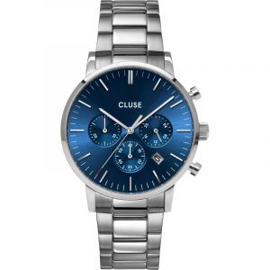 Image de Cluse Aravis Chrono Montre Homme Acier CW0101501021