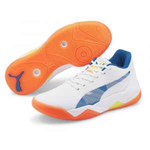 Puma Des Chaussures Eliminate Power Nitro EU 43 White / Mykonos Blue / Yellow Alert / Neon Citrus