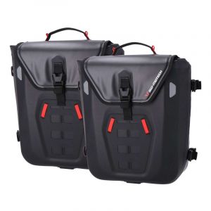Sw-motech Sacoches cavalières SysBag WP M /M (2 x 17-23 Litres) avec support