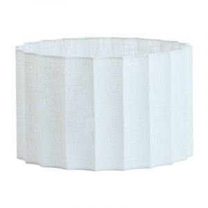 Abat-jour - Disli - blanc - textile - ø 40cm - Light&living