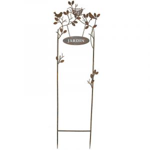 Image de Jardindeco Treillage en fer Jardin 137 x 46 cm