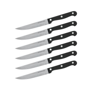 Lot de 6 couteaux à steak Mega 21 cm Nirosta