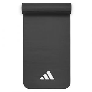 Adidas Tapi de yoga de fitness fitness mat - 10mm - gris