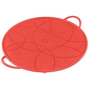 Kuhn rikon Couvercle anti-projection rouge Ø30 cm