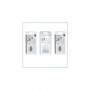 Autoled Pack P42 4 Ampoules led / T10 (w5w) 4 leds + navette C5W 39MM 4 leds