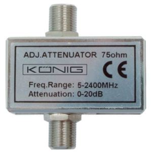 König SAT-ATT20-KN - Atténuateur 20db + DC Pass