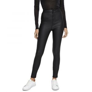 Noisy may Jean skinny enduit - Noir