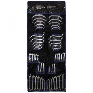 BGS Technic Assortiment de clés mixtes en pouces + métriques 50 pièces