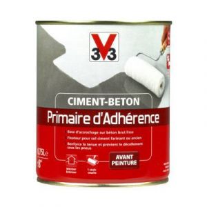 Image de V33 Primaire d'adhérence avant peinture ciment béton 750 ml