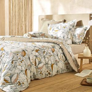 Drap housse DR. ALIX jaune moutarde