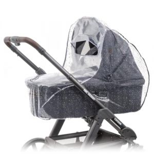 Zamboo - Habillage Pluie Nacelle Universelle - Protection Imperméable en Plastique pour Poussette Landau, Fenêtre de Contact avec Au