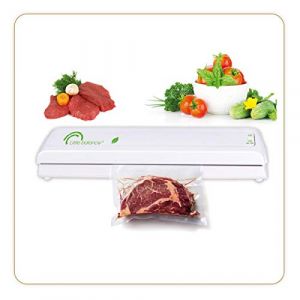 Little balance 8315 Happy Saver Eco - Machine de mise sous vide alimentaire - Mise sous vide alimentaire automatique - Pour aliments secs et humides - Inclus kit-starter de 5 sacs sous vide.