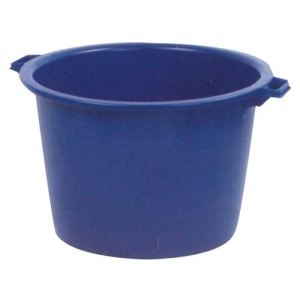 Aluminium et plastique Baquet rond en plastique (120 L)