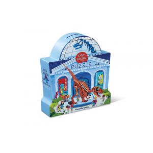 Crocodile creek Puzzle 48 pièces Journée au Musée Les Dinosaures Multicolore