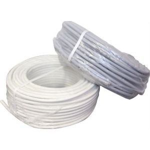 Câble souple HO5 VV-F 50m 4 x 0,75mm² blanc - FILS & CABLES - 008504 (EDA)