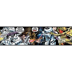 Graham & Brown Frise adh&eacute;sive Star Wars Cartoon (500 x 15,6cm)