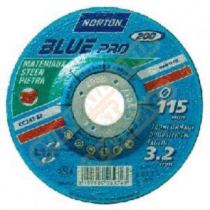 Image de Norton clipper Disque à tronçonner - Blue pro - matériaux - 125x3.2 mm