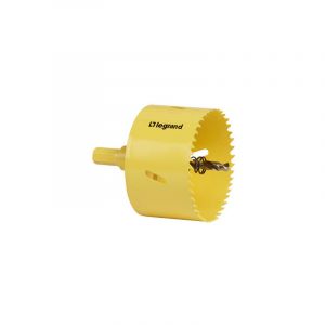 Legrand Scie cloche - Diam&egrave;tre 80 mm - Avec for&ecirc;t de centrage et ressort