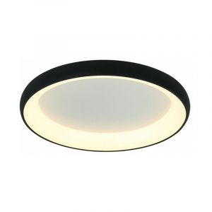 Zambelis Plafonnier led D800 60W Noir Sablé - Blanc chaud - 3000K