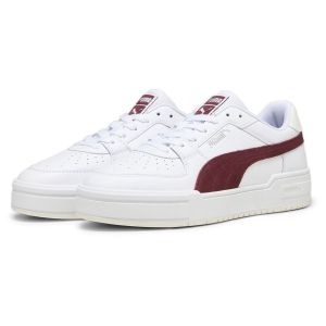 Puma Pour homme. Chaussures en cuir Ca Pro Suede Fs blanc, rouge