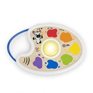 Baby Einstein Hape, Palette de couleurs Playful Painter Magic Touch, 2 modes de jeux, Jouet Montessori, D&eacute;veloppement de la motricit&eacute;, A partir de 6 mois