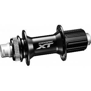 Image de Shimano Xt 32h 8-11s.e12 Old:142 32h 8-11s.E12 OLD:142 Moyeux vtt Black/Silver