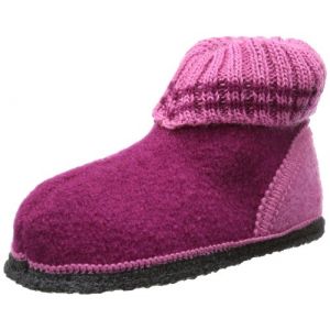 Beck &Ouml;tzi bordeaux, Chaussons mixte enfant - Rose - Pink (bordeaux), 32 EU
