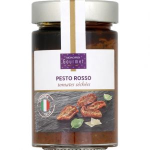 Monoprix gourmet Sauce pesto rosso aux tomates s&eacute;ch&eacute;es