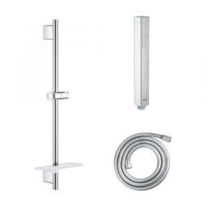 Image de Grohe Douchette 1 jet Vitalio Joy Cube Stick chromé avec barre de douche et flexible 175